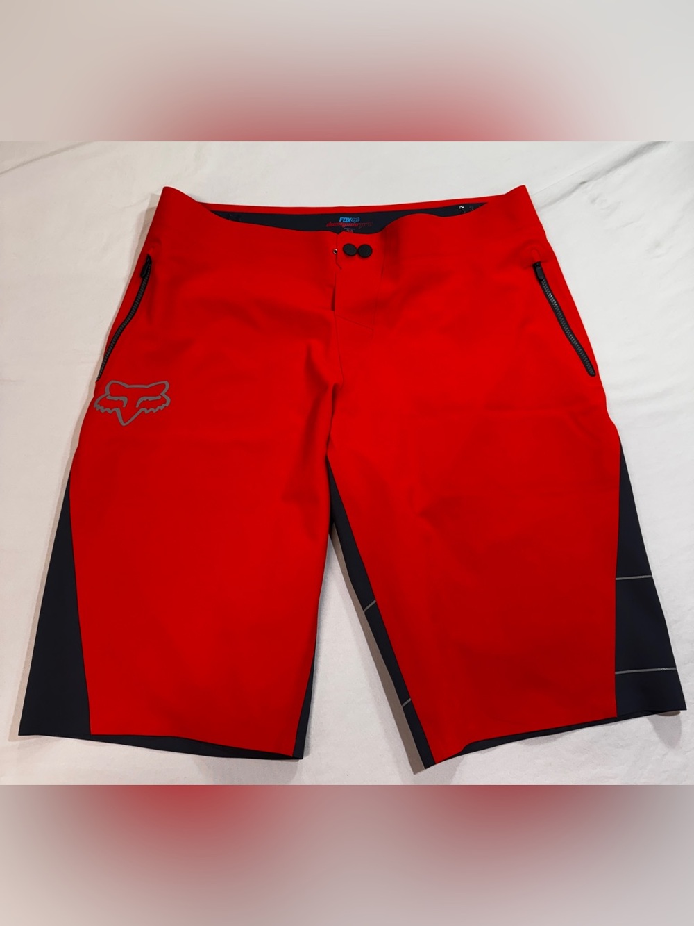 Fox Racing Downpour Pro  MTB Mountain Bike Shorts Red Men's Size 34